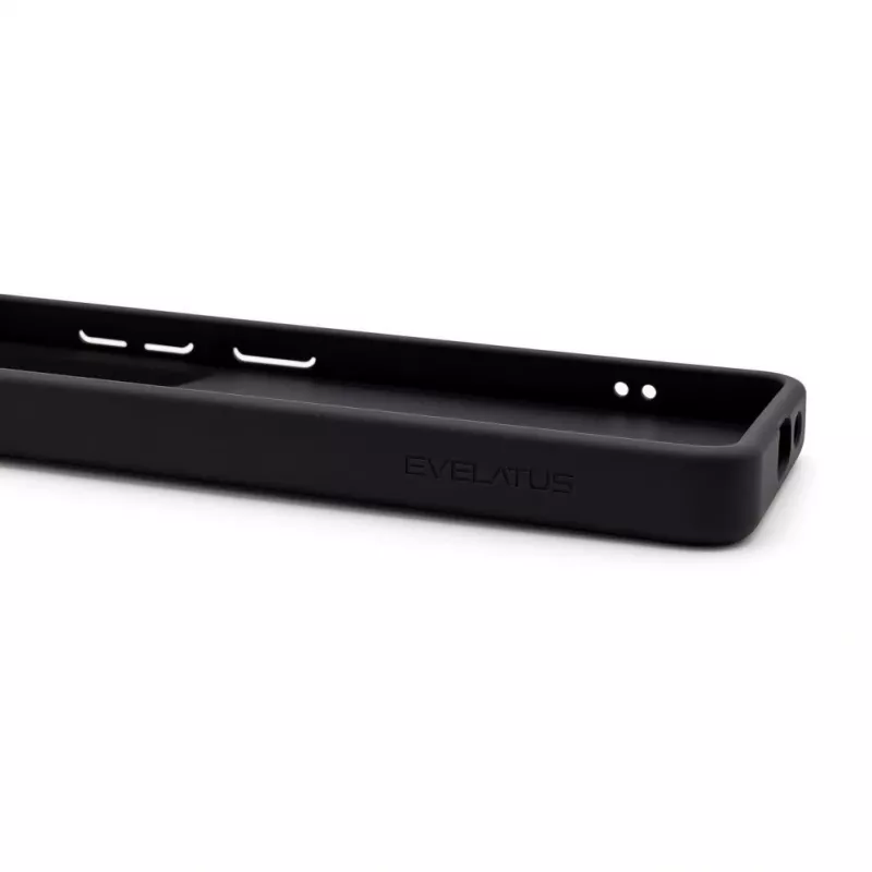 Evelatus Capa Shield com MagSafe e suporte, anel mate, para Samsung Galaxy S26, preta