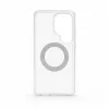 Evelatus Capa híbrida com MagSafe PC+TPU e suporte metálico 360 para Samsung Galaxy S26 Ultra, transparente