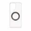 Evelatus Capa híbrida com MagSafe PC+TPU e suporte metálico 360 para Samsung Galaxy S26 Ultra, transparente