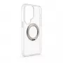 Evelatus Capa híbrida com MagSafe PC+TPU e suporte metálico 360 para Samsung Galaxy S26 Ultra, transparente