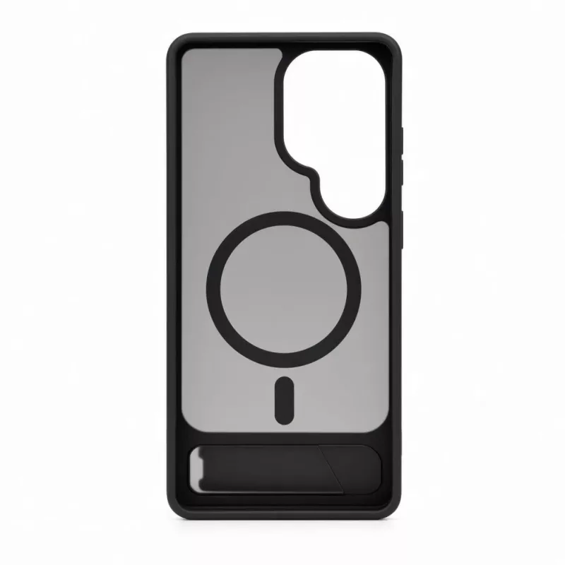 Evelatus Capa emborrachada com MagSafe e suporte para Samsung Galaxy S26 Ultra - preta
