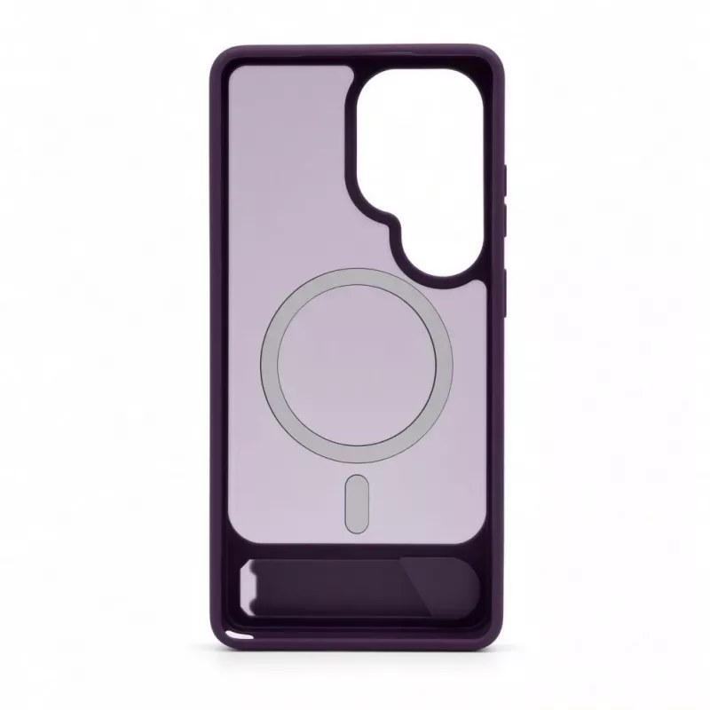 Evelatus Capa emborrachada com MagSafe e suporte para Samsung Galaxy S26 Ultra - lilás