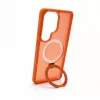 Capa Evelatus Shield para Samsung Galaxy S26 Ultra com MagSafe e Suporte Anel Mate Laranja
