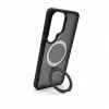 Evelatus Capa Shield com MagSafe e suporte, anel mate, para Samsung Galaxy S26 Ultra, preta
