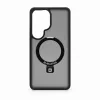 Evelatus Capa Shield com MagSafe e suporte, anel mate, para Samsung Galaxy S26 Ultra, preta