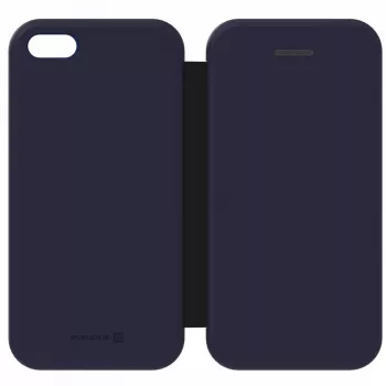 Evelatus Capa tipo livro para Samsung Galaxy S8 Azul-escuro