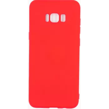 Evelatus Samsung Galaxy S8 Plus Capa de silicone Nano Soft Touch TPU Vermelho