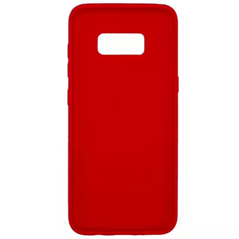 Evelatus Capa em silicone para Samsung Galaxy S8 vermelha