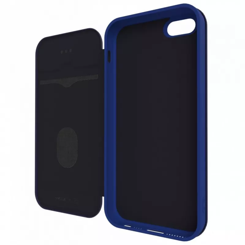 Evelatus Capa tipo livro para Samsung Galaxy S9 azul-escuro