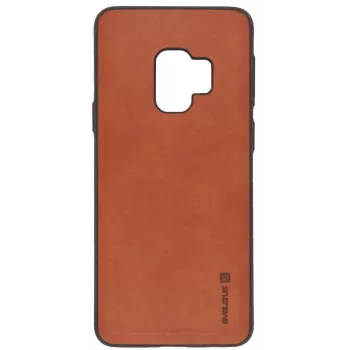 Capa Traseira Evelatus Kuton para Samsung Galaxy S9 Castanha