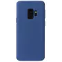 Capa de silicone Nano Evelatus Soft Touch em TPU para Samsung Galaxy S9 azul meia-noite