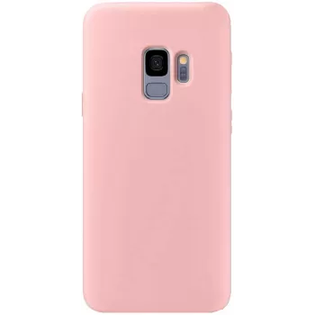 Evelatus Samsung Galaxy S9 Capa de Silicone Nano Soft Touch TPU Rosa Areia