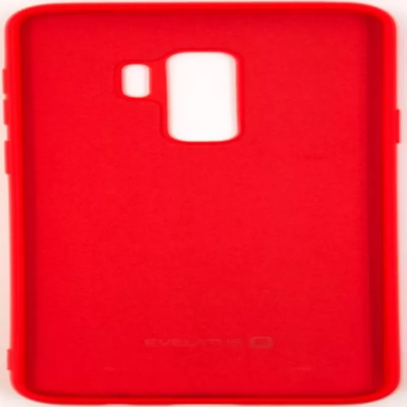 Evelatus Capa de silicone nano Soft Touch TPU para Samsung Galaxy S9 vermelha