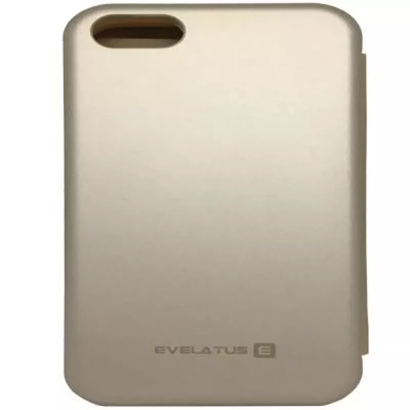 Evelatus Capa tipo livro para Samsung Galaxy S9 Plus Dourado