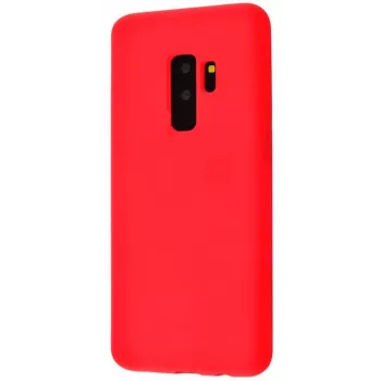 Evelatus Samsung Galaxy S9 Plus Capa de Silicone Nano Soft Touch TPU Vermelha