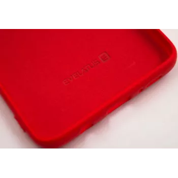 Evelatus Capa de silicone nano Soft Touch TPU para Samsung Galaxy S9 Plus Vermelho