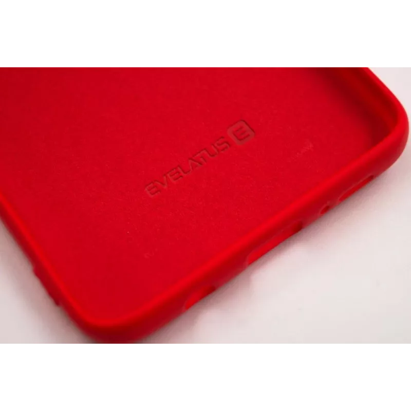 Evelatus Capa de silicone nano Soft Touch TPU para Samsung Galaxy S9 Plus Vermelho