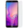 Evelatus Samsung J4 Plus vidro protetor de ecrã plano transparente 0,33mm em vidro temperado com cola japonesa e revestimento antiestático