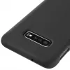 Evelatus Capa de silicone Soft Touch Premium para Samsung S10e preta