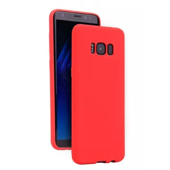 Evelatus Samsung S8 Plus Capa de Silicone Nano Soft Touch TPU Vermelha