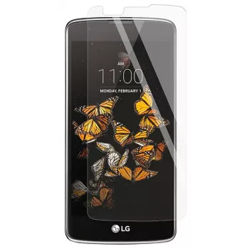 EVELATUS Capa Traseira em Silicone para LG K8 (2016) - Preto