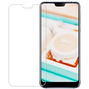 Capa traseira de silicone Evelatus para Nokia 7.1 - preta