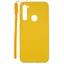 Evelatus Capa de silicone Soft Touch com alça para Xiaomi Redmi Note 8 / Redmi Note 8 2021 - amarelo