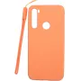 Evelatus Capa de silicone Soft Touch com alça de mão para Xiaomi Redmi Note 8 / Redmi Note 8 2021 - rosa