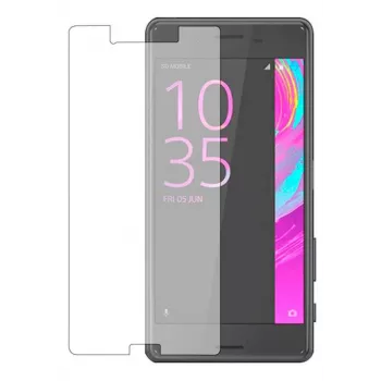 Evelatus Capa traseira de silicone preta para Sony Xperia X Performance