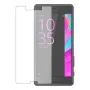 Evelatus Capa traseira de silicone preta para Sony Xperia X Performance