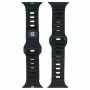 Pulseira desportiva em silicone Loop Evelatus para Apple Watch 42/44/45/49 mm preta