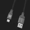 Cabo Evelatus USB-A para Lightning 1,2 m (MFi11CL) caixa de alumínio entrançado preto