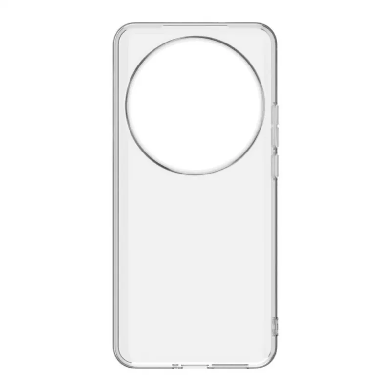 Evelatus Capa de silicone transparente 1,5mm TPU para Xiaomi 15 transparente
