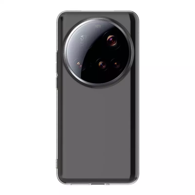 Evelatus Capa de silicone transparente 1,5mm TPU para Xiaomi 15 transparente
