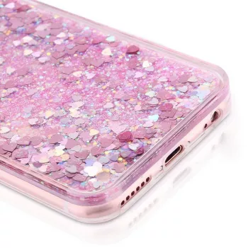 Evelatus capa Shining Quicksand rosa para Xiaomi Note 7