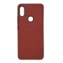 Evelatus Xiaomi Redmi 5 Plus Capa TPU 2 com Placa Metálica (compatível com suporte magnético para telemóvel) Vermelha