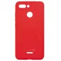 Capa de silicone nano Soft Touch TPU Evelatus para Xiaomi Redmi 6 vermelha