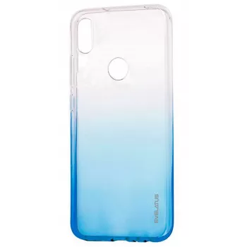Capa TPU degradê Evelatus para Xiaomi Redmi 7 azul
