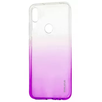 Capa TPU degradê Evelatus para Xiaomi Redmi 7 lilás