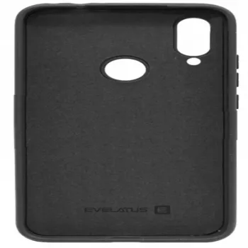 Capa de Silicone Nano Evelatus para Xiaomi Redmi 7 Soft Touch TPU Preta