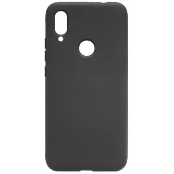 Capa de Silicone Nano Evelatus para Xiaomi Redmi 7 Soft Touch TPU Preta