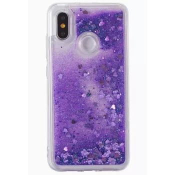 Capa Evelatus Shining Quicksand para Xiaomi Redmi 7 roxa