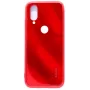 Capa Evelatus para Xiaomi Redmi 7 Water Ripple Full Color Electroplating em vidro temperado vermelha