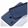 Evelatus Xiaomi Redmi 7a Capa de Silicone Nano Soft Touch TPU Azul-escuro