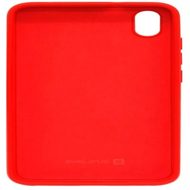 Evelatus Capa de silicone Nano Soft Touch TPU para Xiaomi Redmi 7a vermelha