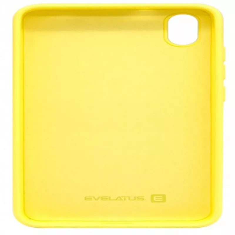 Capa de Silicone Evelatus Xiaomi Redmi 7A Nano Soft Touch TPU Amarela