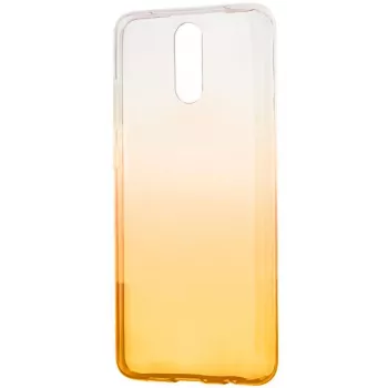 Capa TPU degradê Evelatus para Xiaomi Redmi 8 dourada