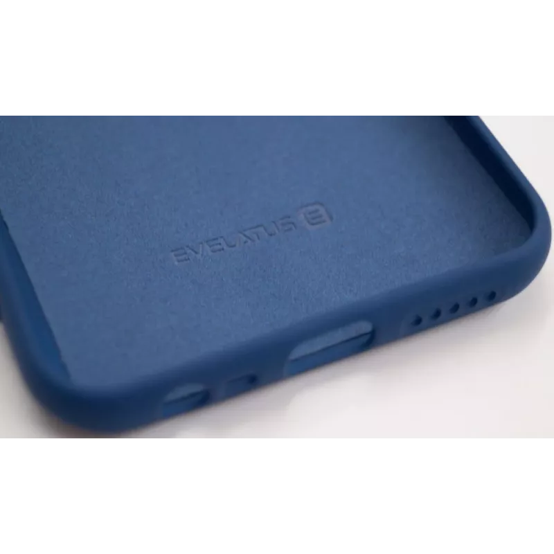 Evelatus capa em silicone Nano Soft Touch TPU azul para Xiaomi Redmi 8