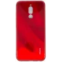 Capa Evelatus para Xiaomi Redmi 8 Water Ripple Full Color Electroplating em vidro temperado vermelha