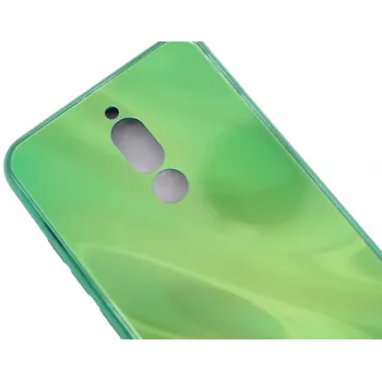 Evelatus Película de Vidro Temperado Water Ripple Full Color Electroplating para Xiaomi Redmi 8 Verde